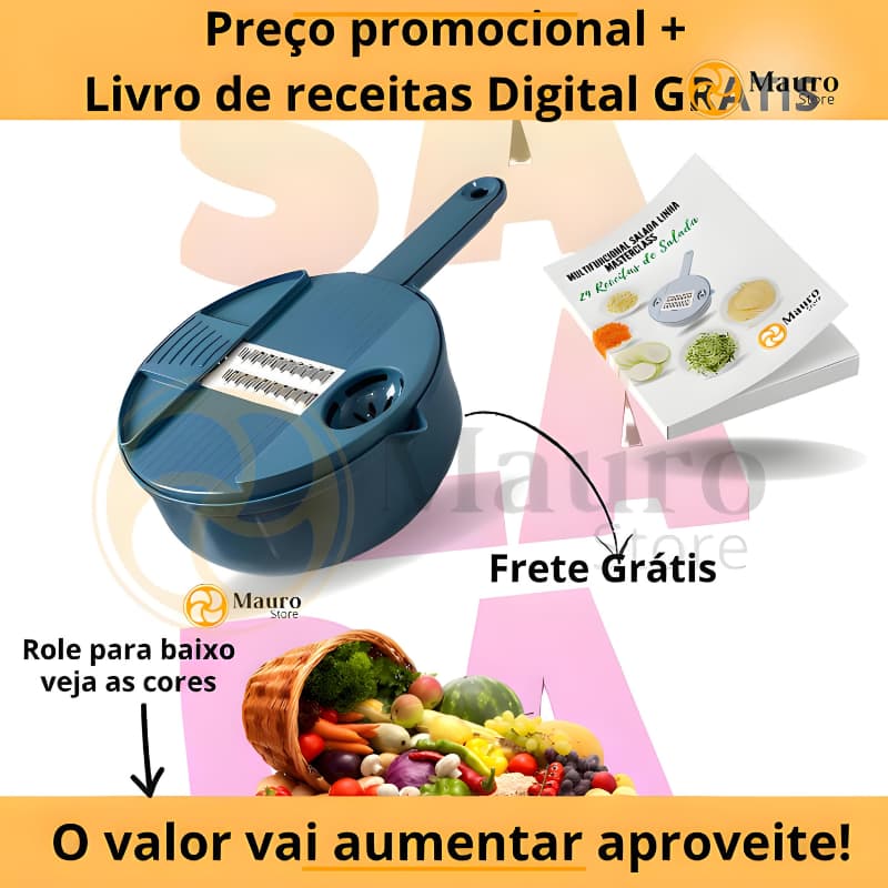 Multifuncional Salada Linha MasterClass + Brinde Exclusivo